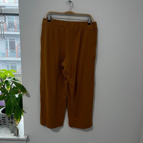 J. Jill Mustard Yellow Wide Leg Pants Size Medium - Picture 7 of 7